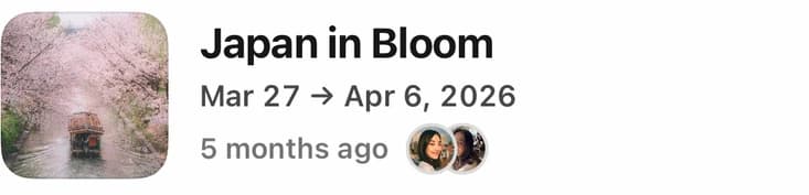 Japan in Bloom, Mar 27 to Apr 6, 2026
